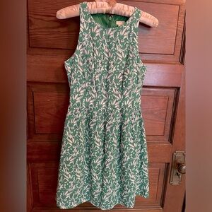 Floral Green Mini Dress Petite 00